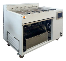 کباب پز ذغالی با سیخ گردان