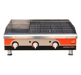 اجاق ترکیبی تخت و ذغالی طرح آمریکایی ۹۰