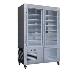 یخچال ایستاده با سه در شیشه ای مگنتی