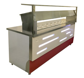 یخچال تاپینگ دو طبقه نمادار